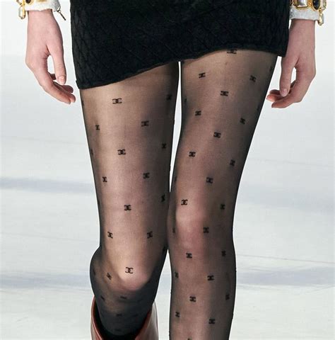 chanel logo tights price